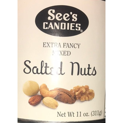 Mixed Salted Nuts, Extra Fancy