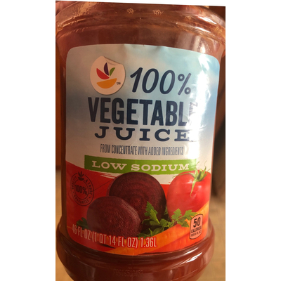 Vegetable Juice, Low Sodium