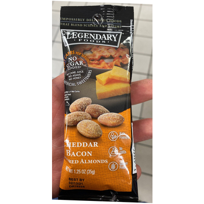 Cheddar Bacon Almonds