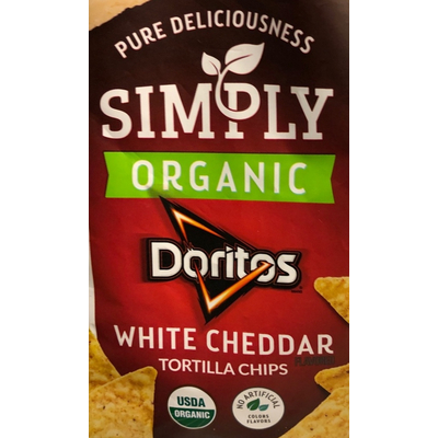 Simply Organic White Cheddar Tortilla Chips