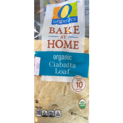 Organic Ciabatta Loaf, Bake At Home