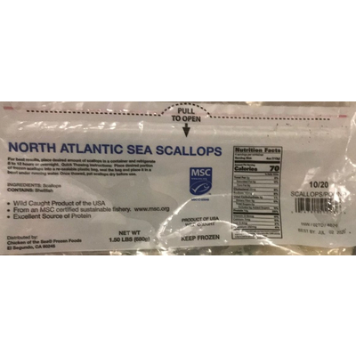North Atlantic Sea Scallops