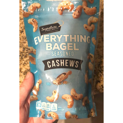 Everything Bagel, Seasoned Cashews