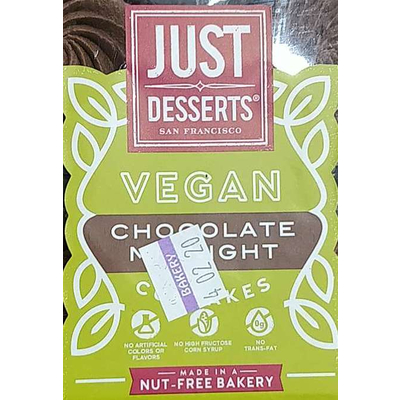 Vegan Cupcakes, Chocolate Midnight