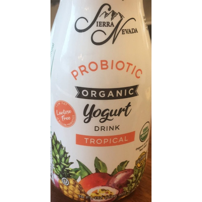 Probiotic Organic Yogurt Drink, Tropical