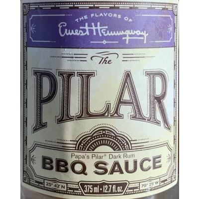 Papa's Pilar BBQ Sauce, Dark Rum