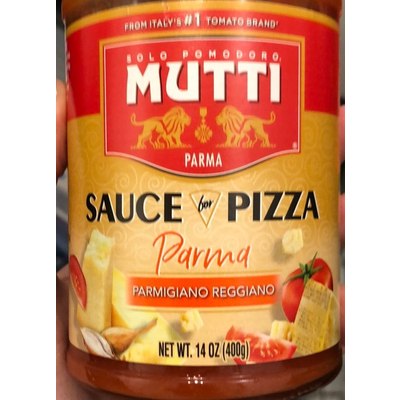 Parma Parmigiano Reggiano, Sauce for Pizza