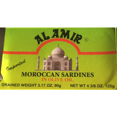Moroccan Sardines, in Olive Oil