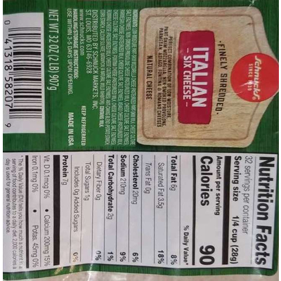 Italian Six Cheese
