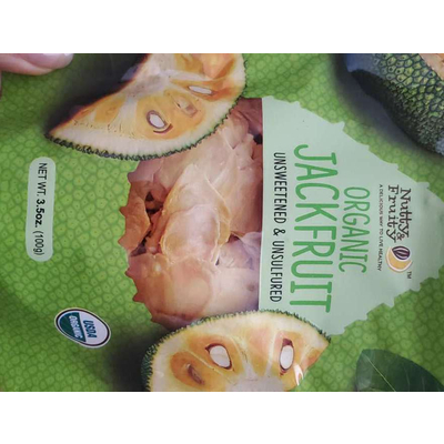 Unsweetened & Unsulfured Organic Jackfruit
