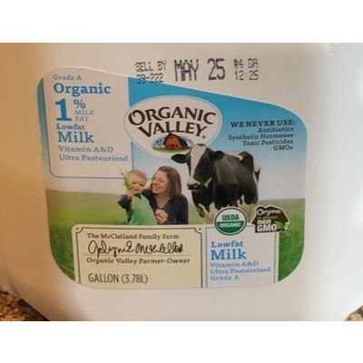 Organic Lowfat Milk