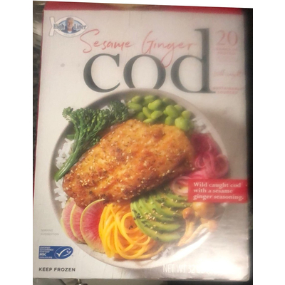 Sesame Ginger Cod