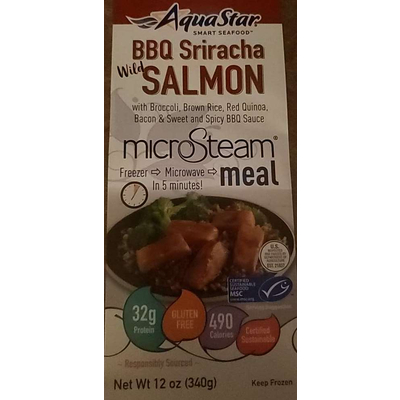 Salmon, BBQ Sriracha