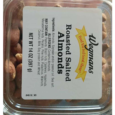 Almonds, Roasted Salted