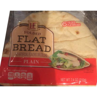 Folded Flat Bread, Plain