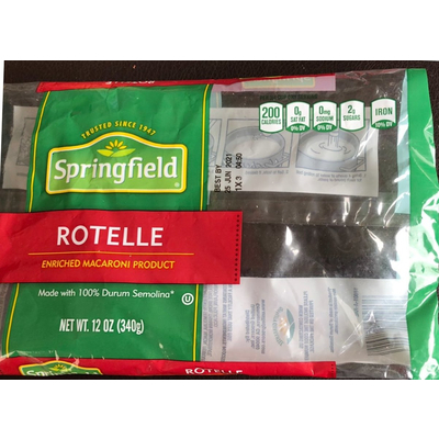 Rotelle, Enriched Macaroni