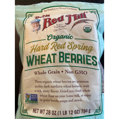 Organic Hard Red Spring Wheat Berries