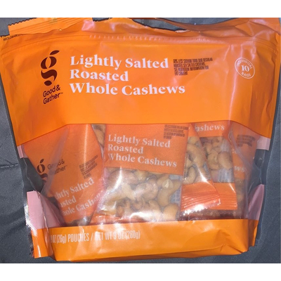 Lightly Salted Roasted Whole Cashews