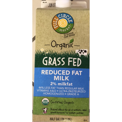 Reduced Fat 2% Milk