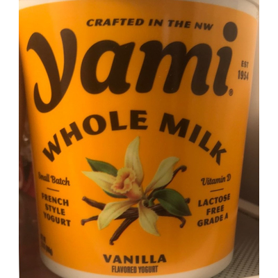 Vanilla Whole Milk French Style Yogurt