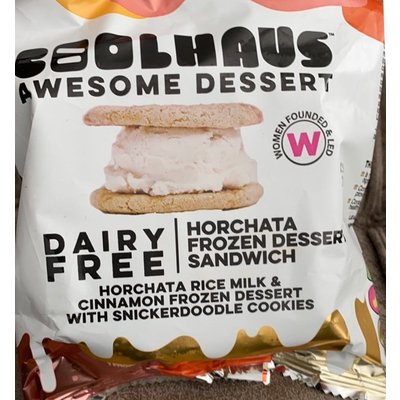 Horchata Frozen Dessert Sandwich