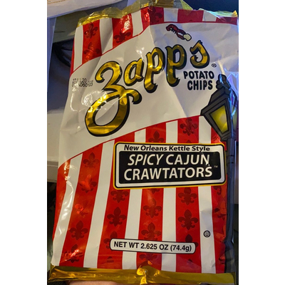 Spicy Cajun Crawtators Kettle Style Potato Chips