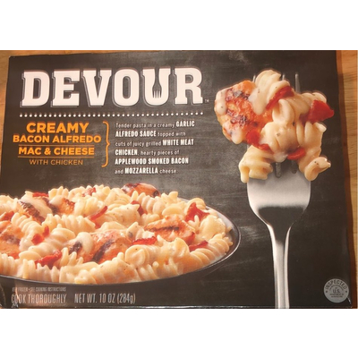 Creamy Bacon Alfredo Mac & Cheese with Chicken