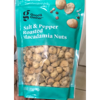Salt & Pepper Roasted Macadamia Nuts