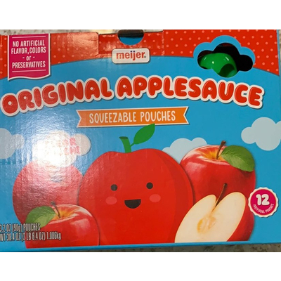 Original Applesauce Squeezable Pouches