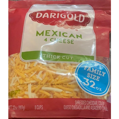 Thick Cut Mexican 4 Cheese