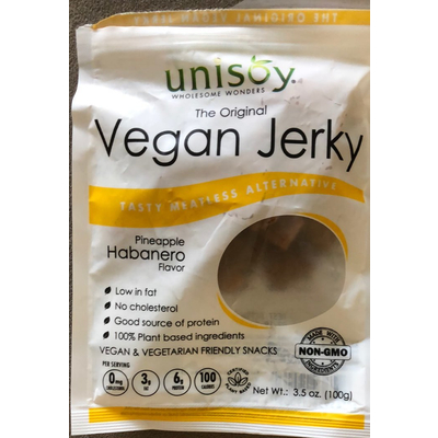 Pineapple Habanero Flavor Original Vegan Jerky