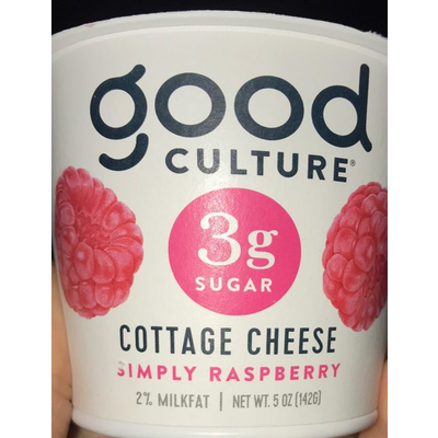 Simply Raspberry Cottage Cheese