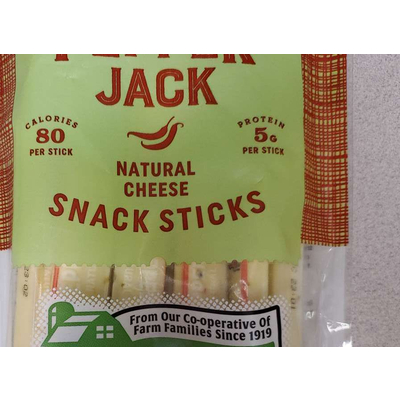 Pepper Jack Natural Cheese Snack Sticks