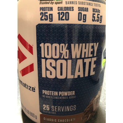 100% Whey Isolate, Classic Chocolate