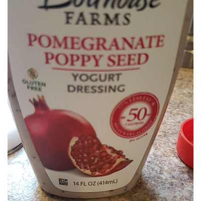 Pomegranate Poppy Seed Yogurt Dressing