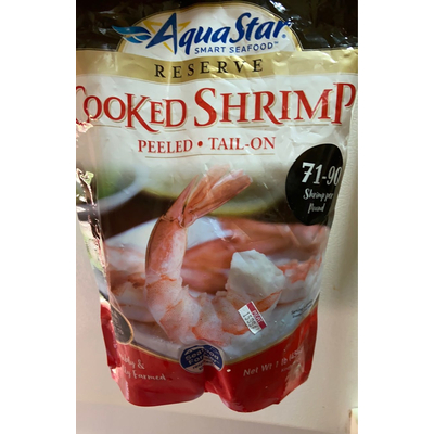 Peeled Tail-On Cooked Shrimp