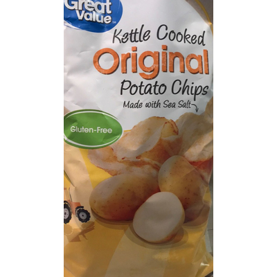 Kettle Cooked Original Potato Chips Made With Sea Salt