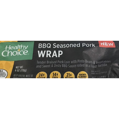 BBQ Seasoned Pork Wrap