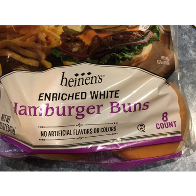 Enriched White Hamburger Buns
