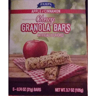 Apple & Cinnamon Chewy Granola Bars