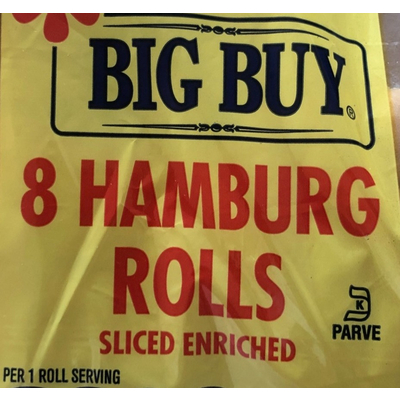 Sliced Enriched Hamburg Rolls