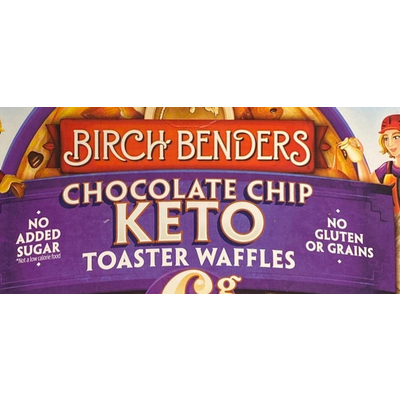 Chocolate Chip Keto Toaster Waffles