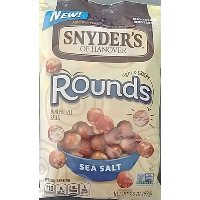 Sea Salt Rounds Mini Pretzel Balls