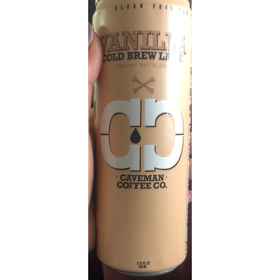 Vanilla Cold Brew Latte Creamy MCT Blend