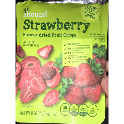 Strawberry Freeze-Dried Fruit Crisps