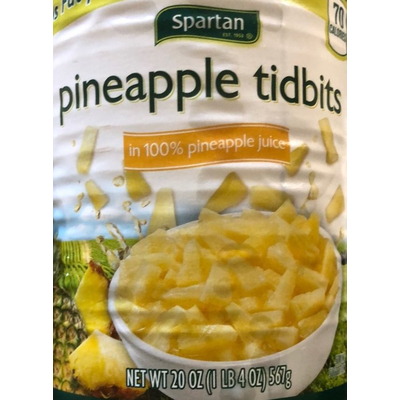 Pineapple Tidbits in 100% Pineapple Juice