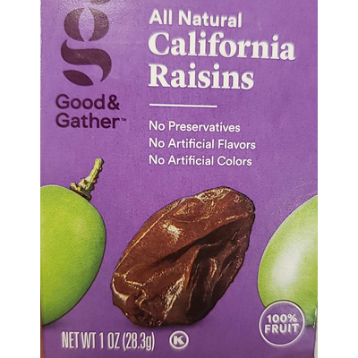 All Natural California Raisins