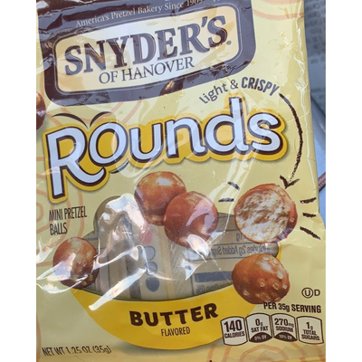 Butter Flavored Rounds Mini Pretzel Balls
