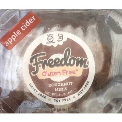Apple Cider Gluten Free Doughnut Minis