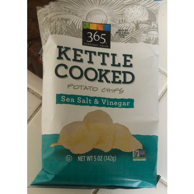 Sea Salt & Vinegar Kettle Cooked Potato Chips
